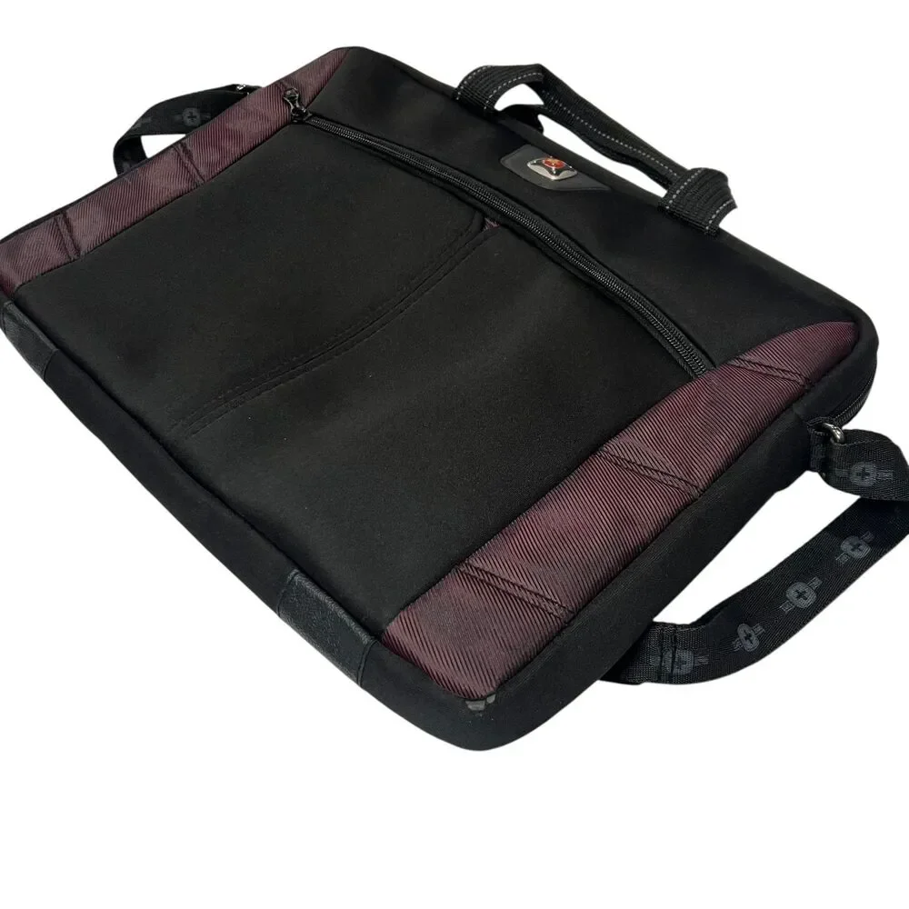 Wenger Swissgear Padded Messenger Laptop Case 16inch Shoulder Bag Black